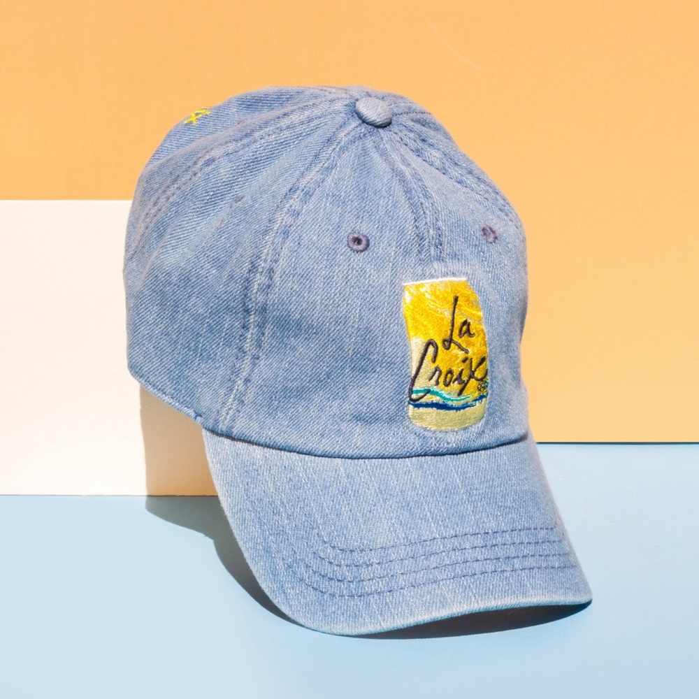 La Croix Denim Baseball Cap
